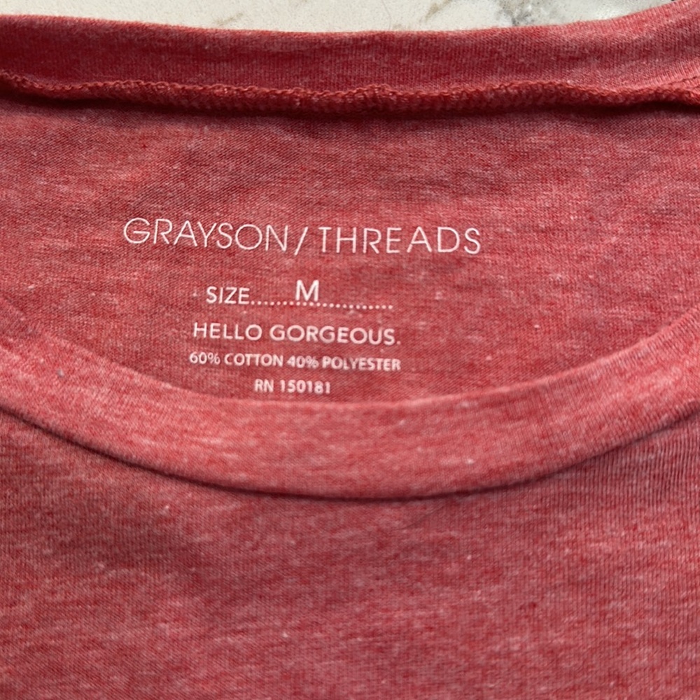 💛USA Red & White Tee - Picture 3 of 3